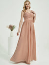 Floor Length Chiffon Bridesmaid Dress Raanana