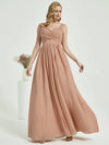 Floor Length Chiffon Bridesmaid Dress Raanana