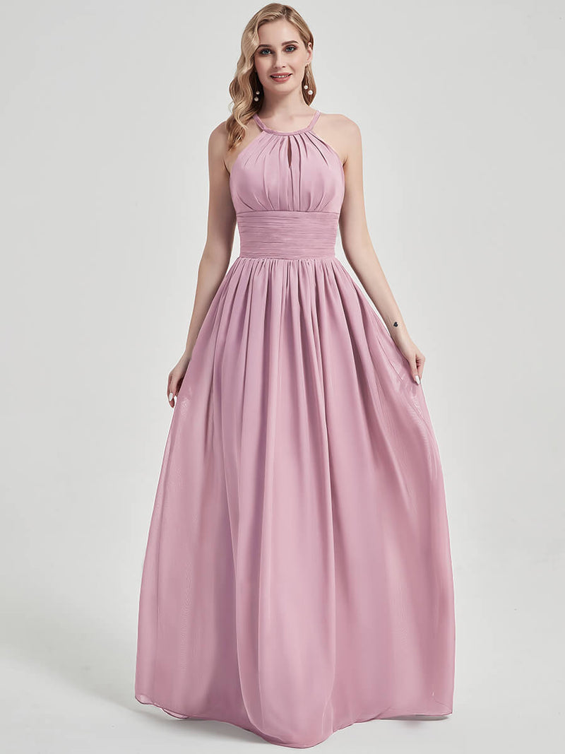 Mauve Chiffon Bridesmaid Dress Belinda