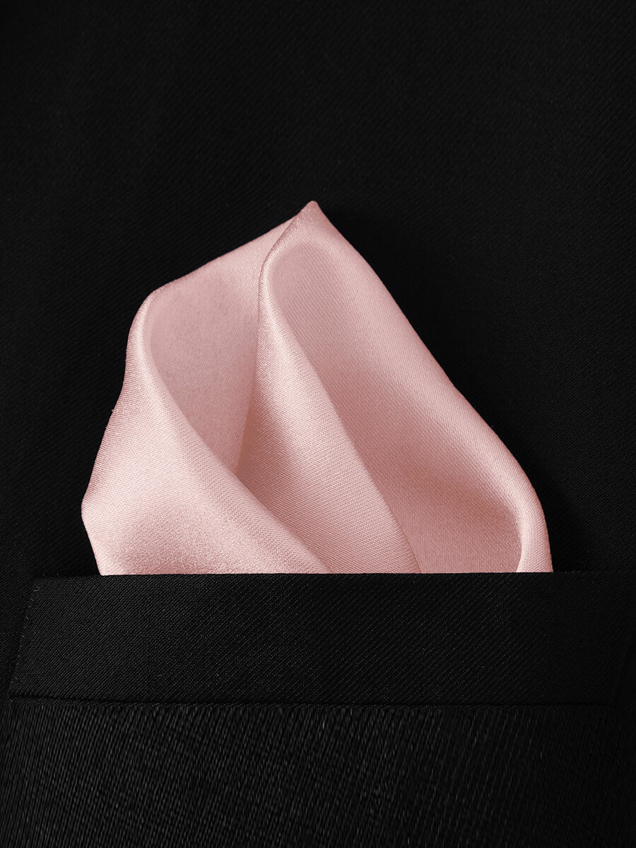 NZ Bridal Men s Pocket Square Handkerchief AC082802M Blush c