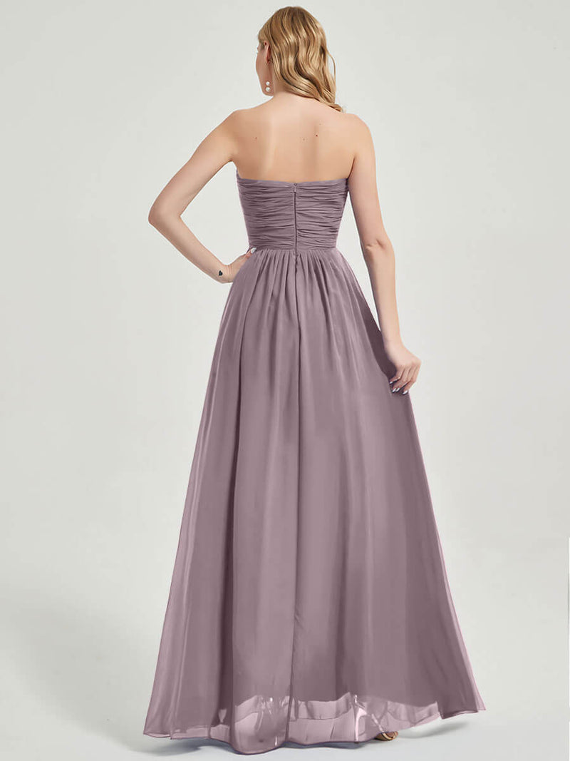 Dusk Strapless Maternity Bridesmaid Dress  Leela