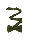 NZ Bridal Neckties Men Bow Tie Kids Olive