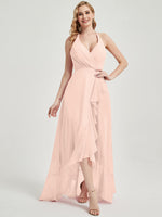 Pearl Pink Chiffon Bridesmaid Dress Kyomi