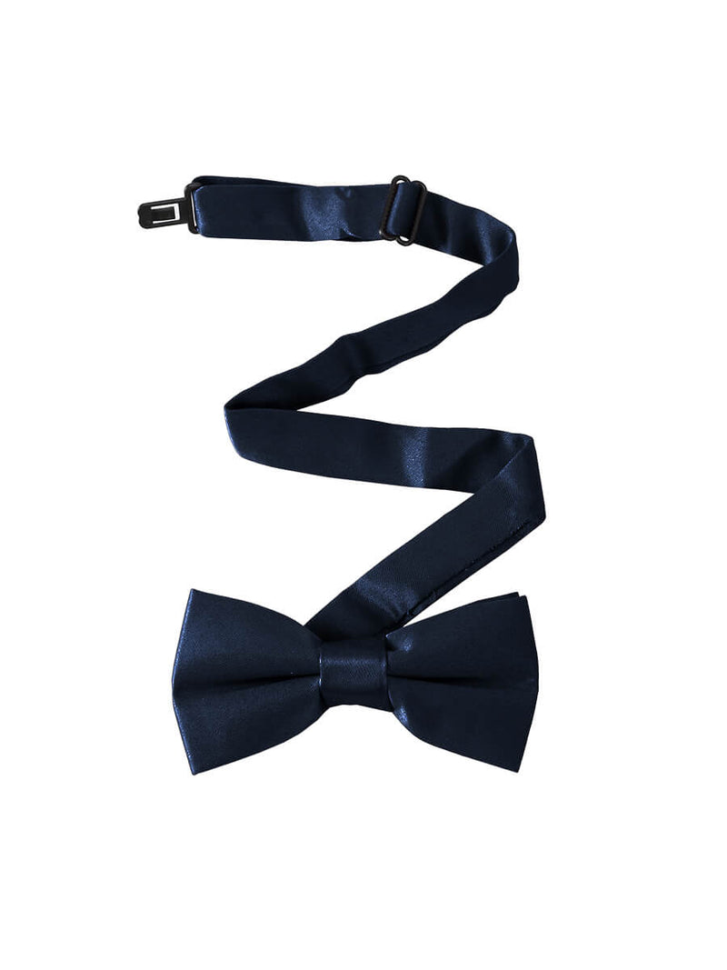 NZ Bridal Neckties Men Bow Tie Kids Dark Navy