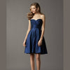 [Final Sale] Noble Satin Sweetheart Pleated Bridesmaid Dresses for Wedding Guest