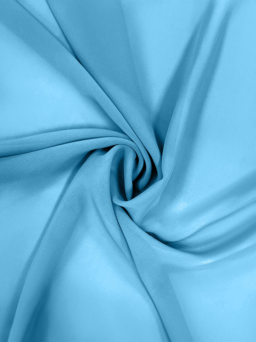 NZBridal Chiffon Fabric By The 1/2 Yard Pool